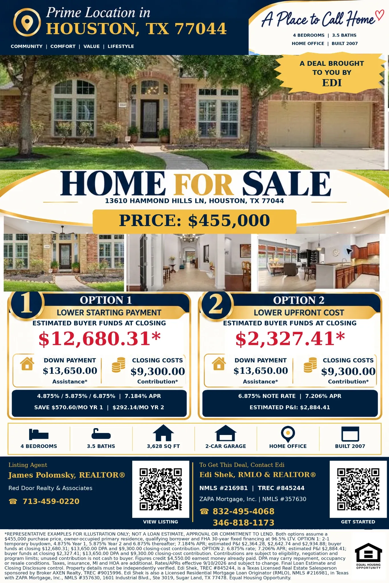 Space, Privacy & Summerwood Living—Save $570.60 Monthly in Year 1 Official Marketing Flyer